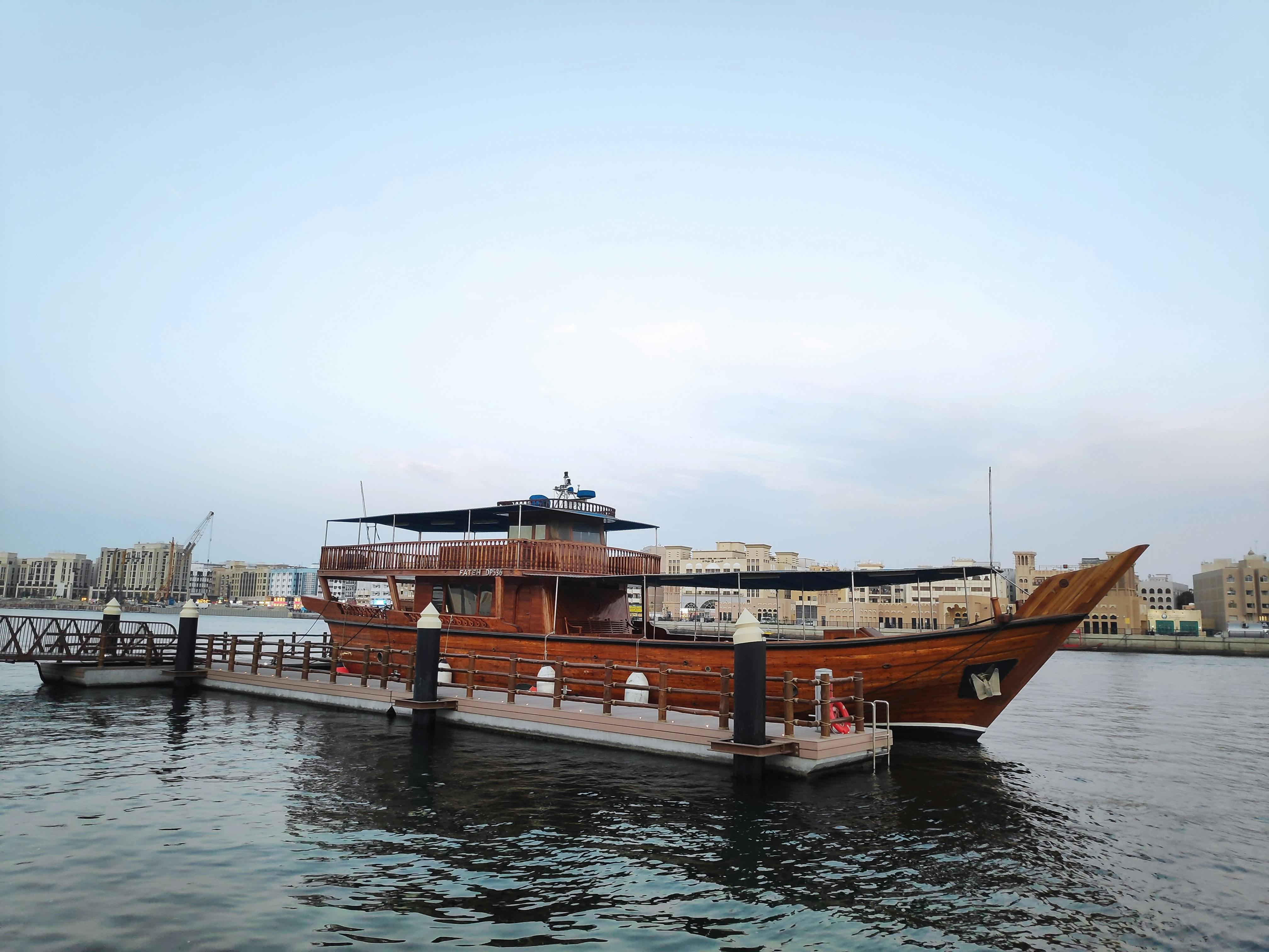 Take a Dhow Cruise on Dubai Creek or Marina